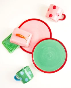 Best MaM x Isis Maria Geschirr-Set Shrimp Dot 5-teilig Mix & Match Sets %