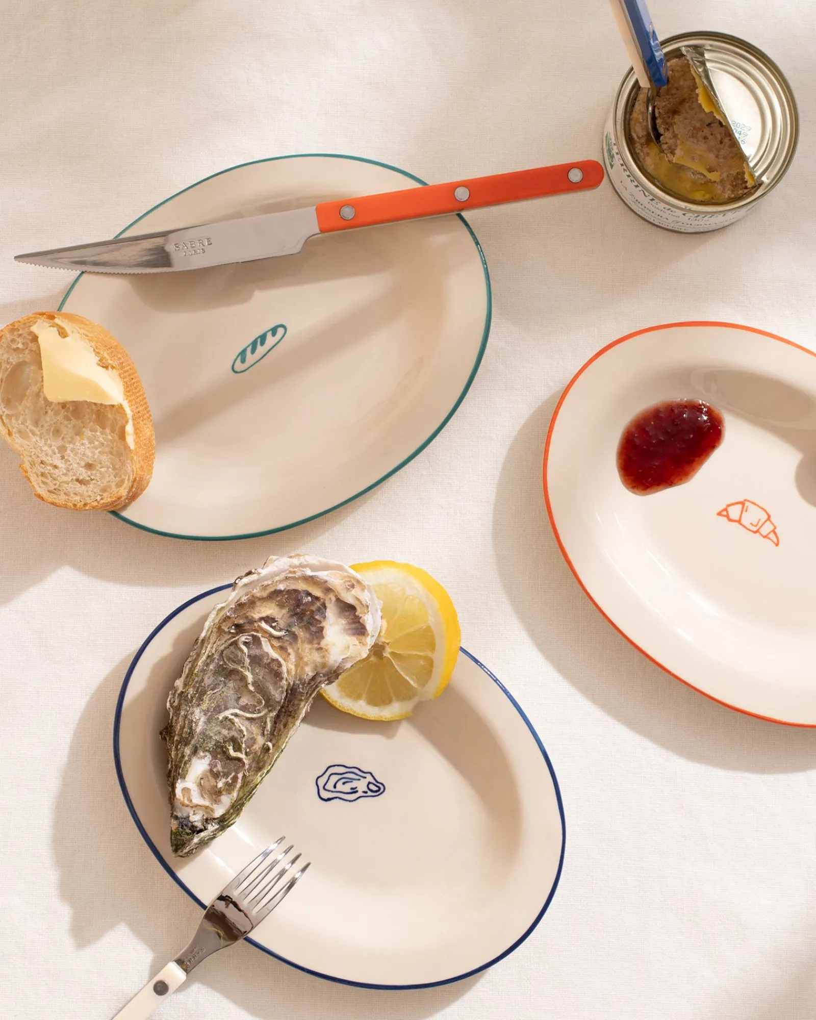 Clearance MaM x Sabre Paris set of 3 mini plates mix Neuheiten
