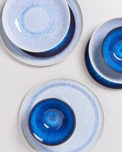 Melides Geschirr-Set deepseablue stoneblue 8-teilig Geschirrset Für 2 Personen|Mix & Match Sets %