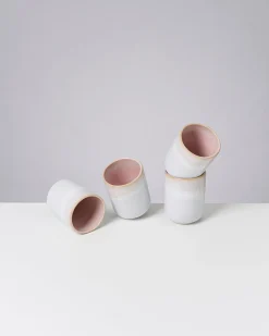Clearance Melides - Set of 4 mugs large rosé Becher-Sets