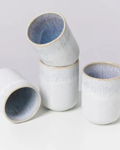 Melides - Set of 4 mugs large stoneblue Becher-Sets