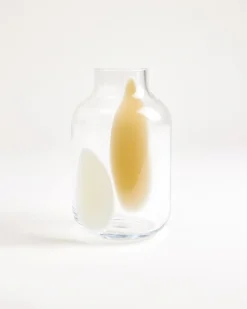 Hot Nuno glass vase M - sand drops Mittlere Vasen