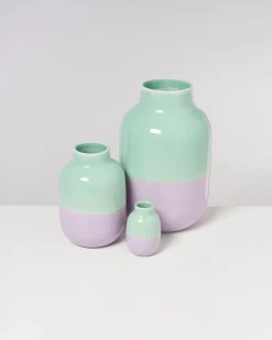 Online Nuno vase L - mint lilac Große Vasen