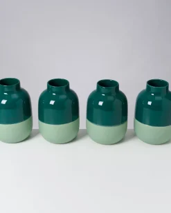 Best Nuno Vase M darkgreen sage Mittlere Vasen
