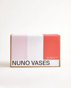 Outlet Nuno - Vase Set of 3 pink sand coral Mittlere Vasen