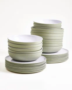 Clearance Seda Geschirr-Set 32-teilig Geschirrset Für 8 Personen