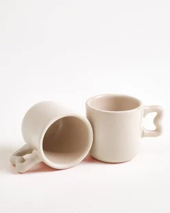 Hot Seia - Espresso mug & Espresso saucer Heart Espressotassen