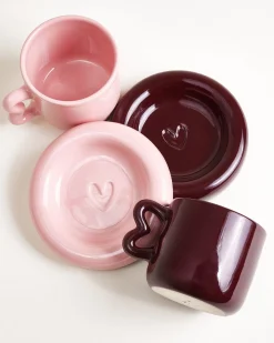 Discount Seia Geschenk-Set Herz 3-teilig Tassen-Sets