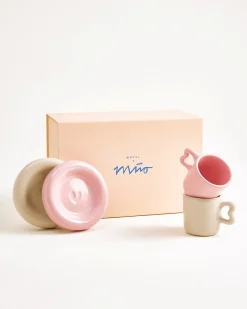 Best Seia Gift Set Espresso Pink Sand, 5-Piece Espressotassen