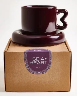 Clearance Seia Mug & Saucer Heart Kleine Tassen|Neuheiten