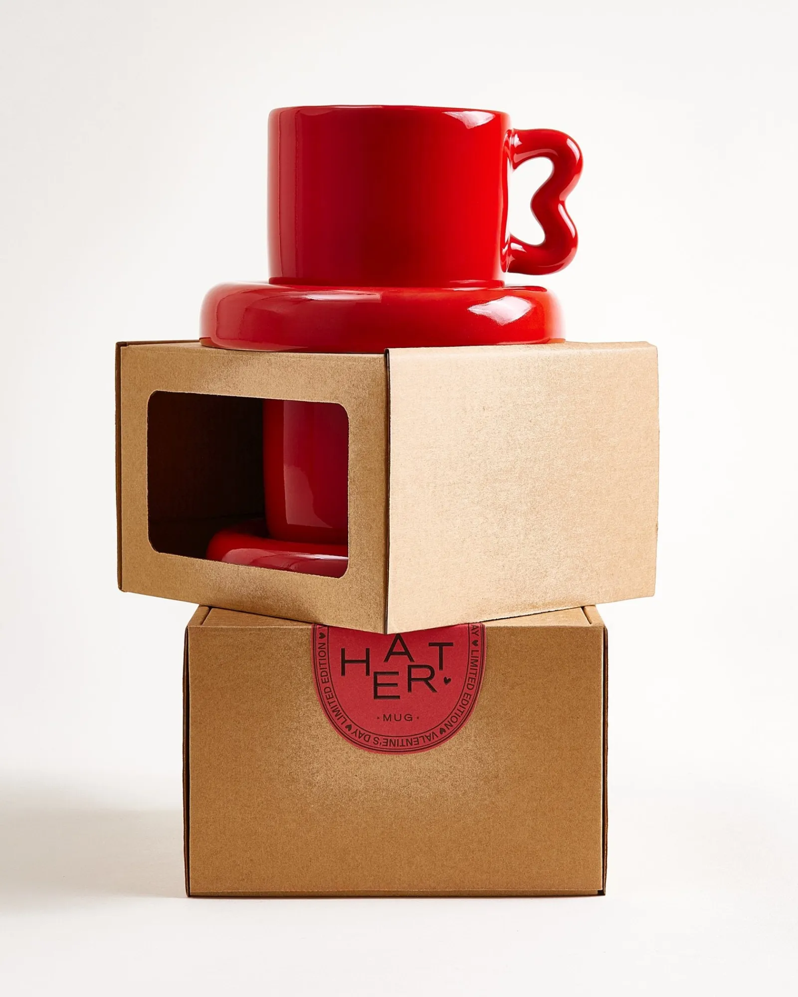 Seia Mug & Saucer, Heart, Kleine Tassen