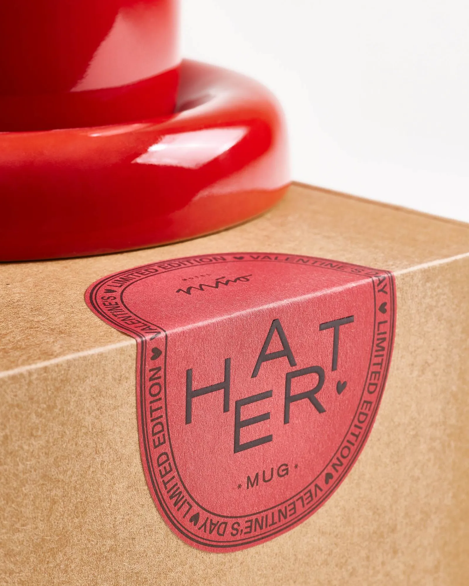 Seia Mug & Saucer, Heart, Kleine Tassen