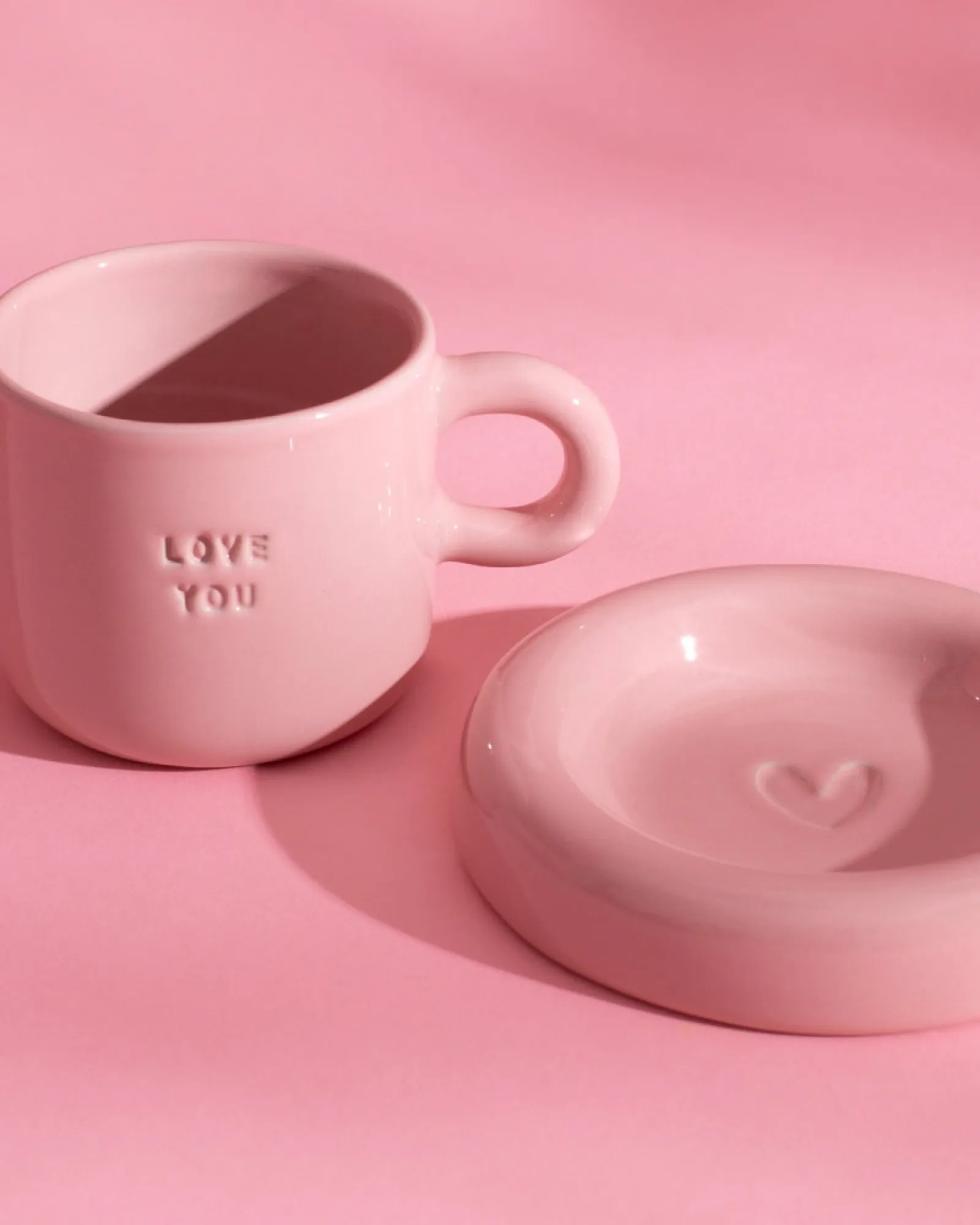 New Seia Mug & Saucer Love Kleine Tassen|Neuheiten