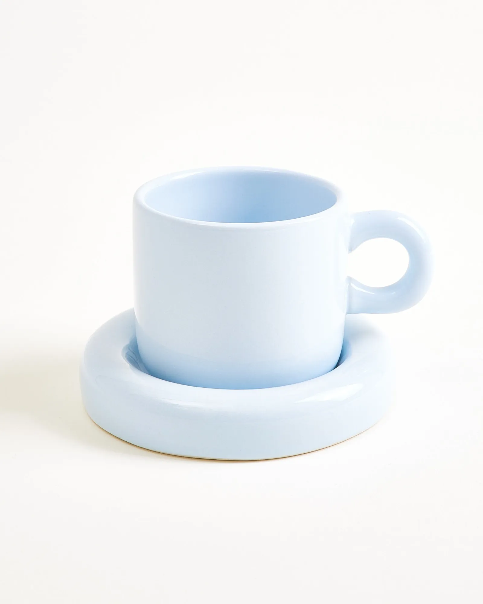 Clearance Seia - Saucer lightblue Untertassen