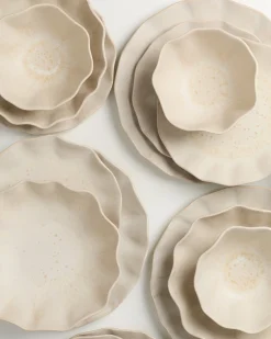 Best Sintra Geschirr-Set shell 24-teilig Geschirrset Für 6 Personen
