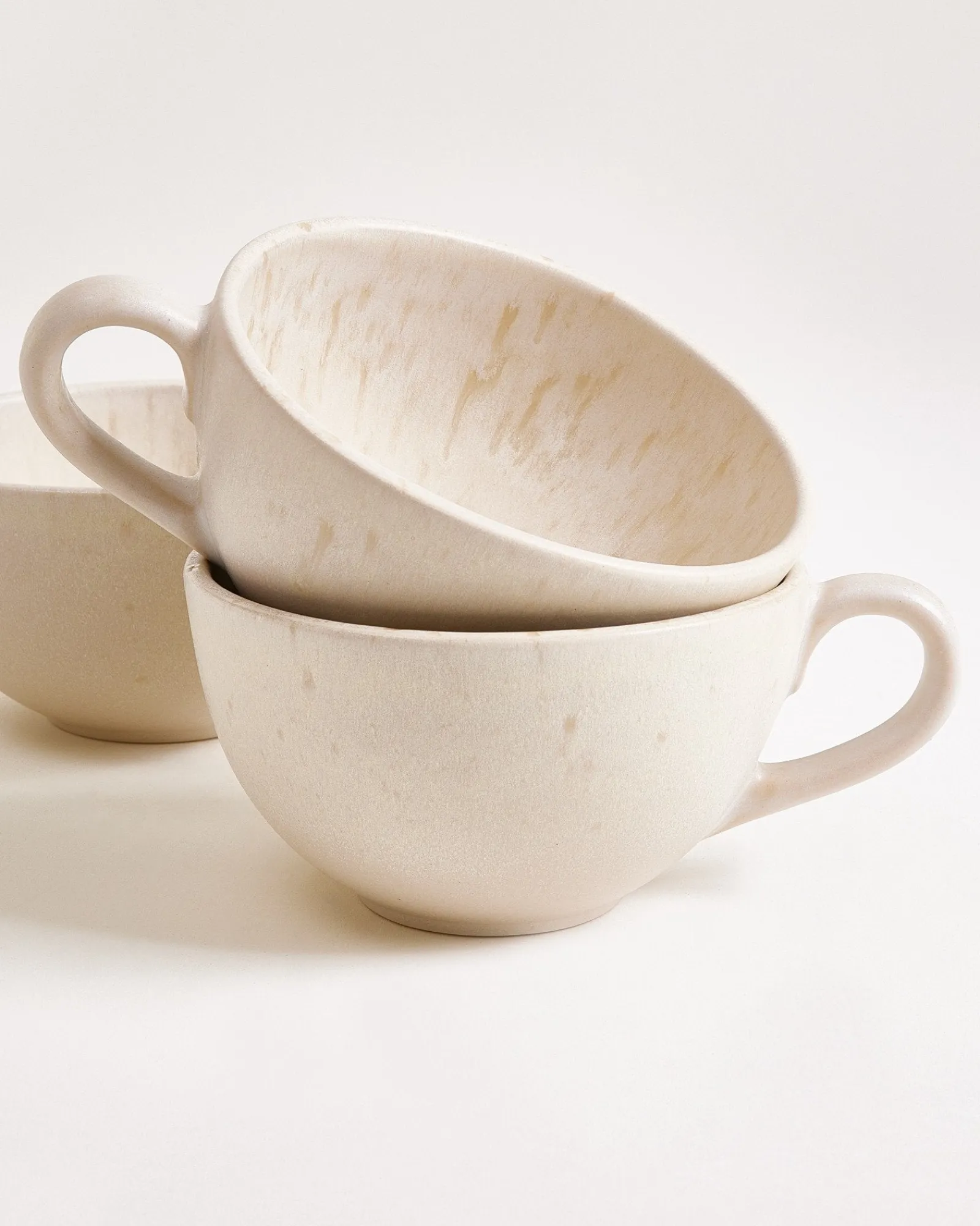 Clearance Sintra 4-Piece Set Teacup & Large Saucer classic Tassen-Sets|Tassen Mit Untertassen