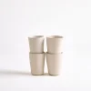 Sale Sintra - Set of 4 espressocups sand Becher-Sets|Espressobecher