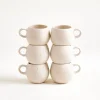 Sintra - Set of 6 espressomugs sand Tassen-Sets