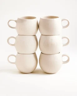 Sale Sintra - Set of 6 mugs small sand Tassen-Sets