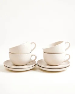 Sale Sintra - Small cappuccino cup & saucer classic Set of 4 Tassen-Sets|Tassen Mit Untertassen