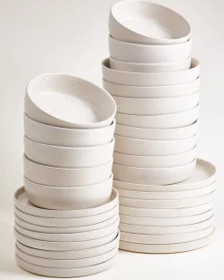 Clearance Tavira Geschirr-Set sand 32-teilig Geschirrset Für 8 Personen
