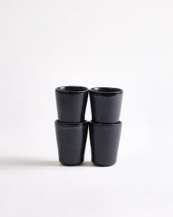 Turmalina - Set of 4 Espressocups black Tassen & Becher Sets %|Espressobecher