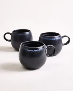 Outlet Turmalina - Set of 4 espresso mugs black Tassen & Becher Sets %|Tassen-Sets