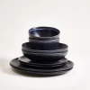 Clearance Turmalina - Tableware set black 8 pieces Geschirrset Für 2 Personen